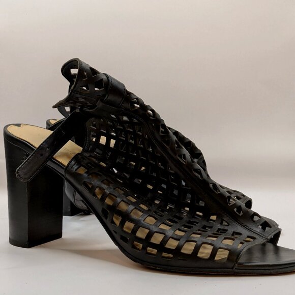 Via Spiga Black Gladiator Sandal - Picture 1 of 5